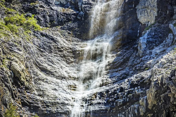 Водоспади в Waterton парку — стокове фото