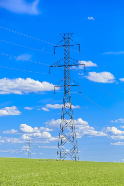 Power transmission tower — Stockfoto