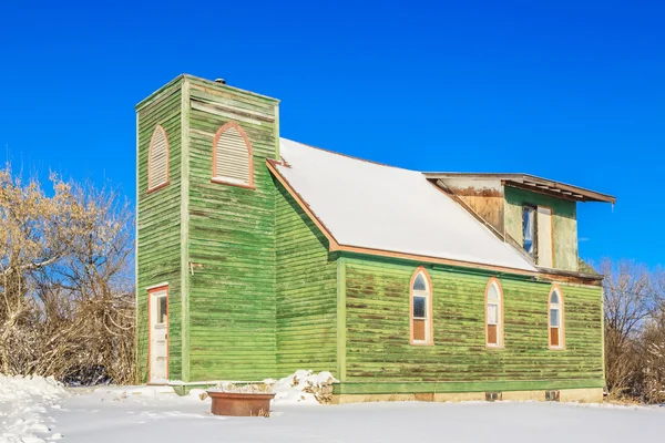 Old Green Church — Stock Photo, Image