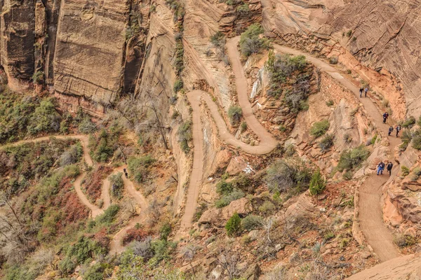 Angels Landing Trail — Stock Photo, Image