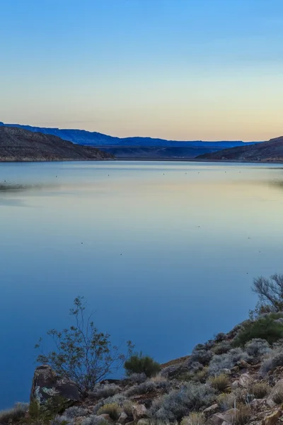 Quail Creek State Park Utah Usa Har Två Dammar Som — Stockfoto