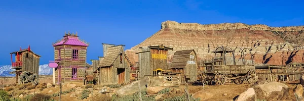 Fort Zion Eller Virgin Trading Post Ligger Strax Utanför Staden — Stockfoto