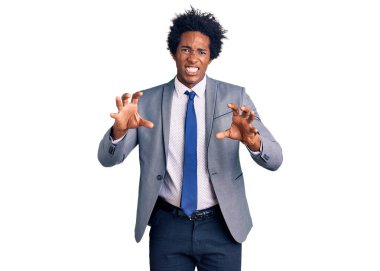 Yakışıklı Afro saçlı, iş ceketi giyen, komik gülümseyen, kedi gibi pençeli, agresif ve seksi bir ifade takınan Afro-Amerikan erkeği. 