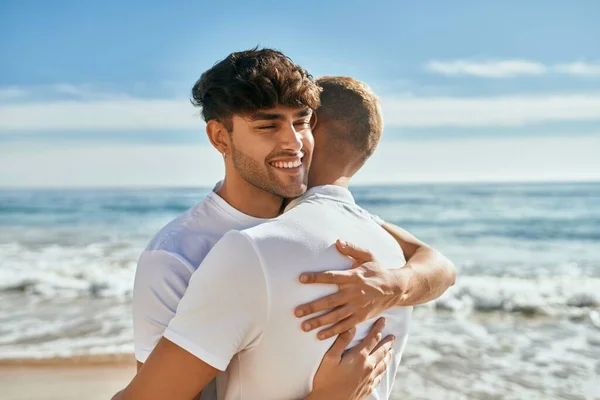 Lovely Gay Couple On Piggyback Ride Stock Photo 1892144086