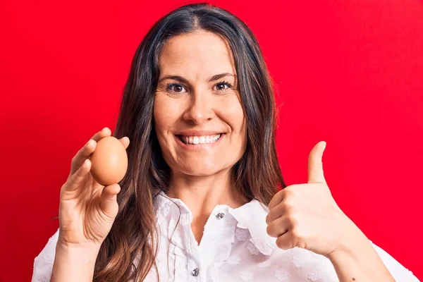 Bonita Mulher Negócios Morena Segurando Monte Notas Dólares Sobre Fundo — Fotografia de Stock