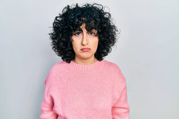 Young Middle East Woman Wearing Casual Clothes Looking Sleepy Tired — Stock Photo, Image