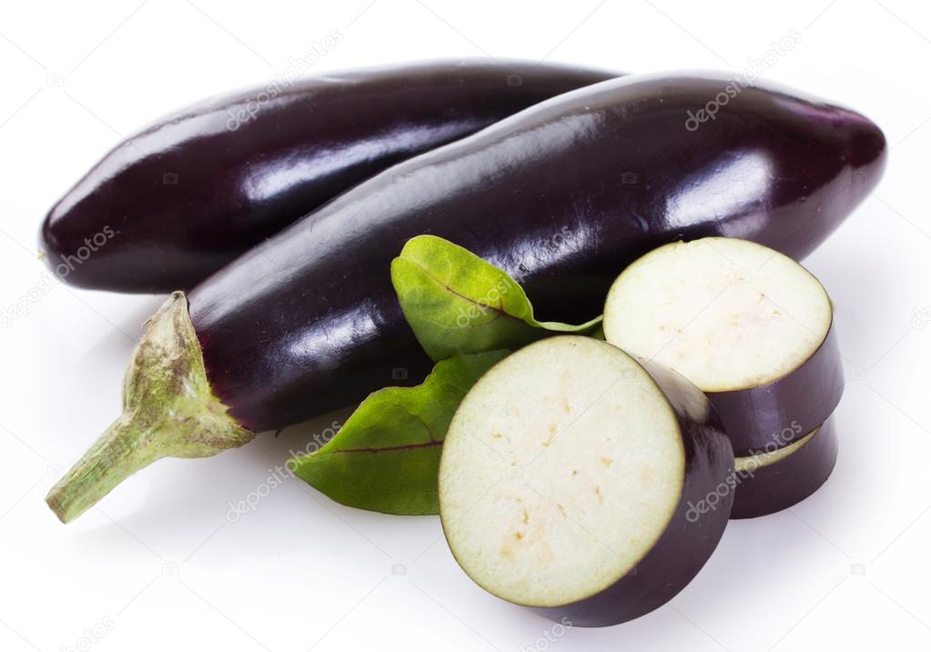 Fresh eggplant