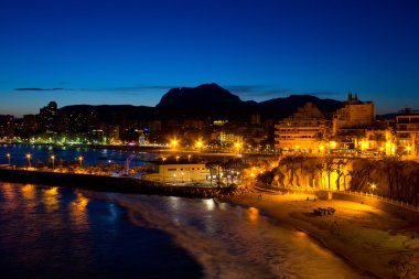 Benidorm şehir, İspanya