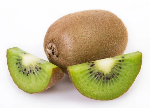 Kiwi fresco su bianco — Foto Stock