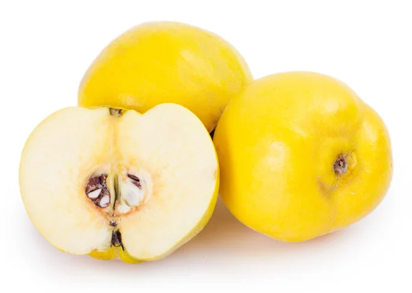 Quince on white — Stock Photo, Image