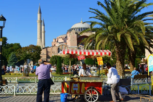 Hagia Sophia in Istanbul — Stock Photo, Image