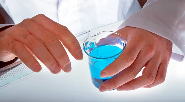 Analysis Test Preparation Chemical Lab — Stock Photo, Image