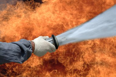 Yangın musluğu detayı devrede