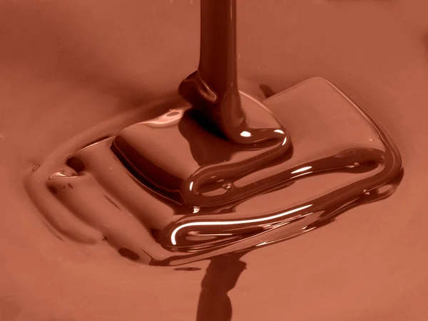 Olvadt csokoládé — Stock Fotó