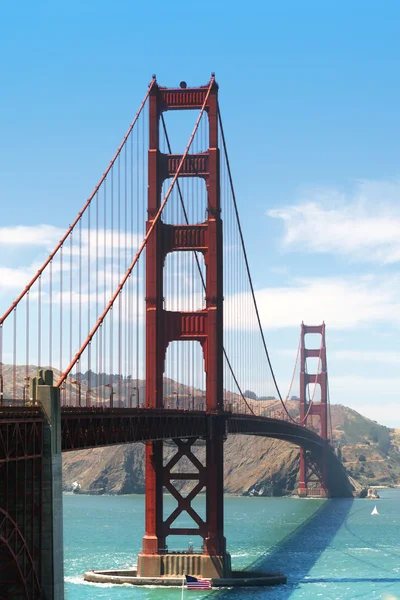 Brücke des goldenen Tores von San Francisco — Stockfoto