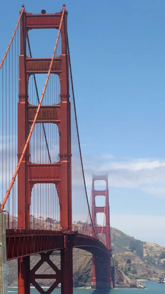 Золоті ворота, San Francisco, Каліфорнія, США — стокове фото