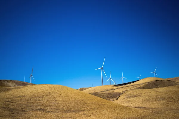 Wind turbines generating electricity — Stock Photo, Image