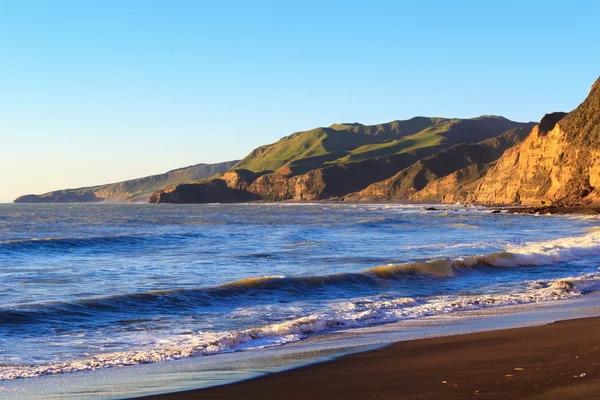 Pittoresco paesaggio della costa occidentale, Nuova Zelanda — Foto Stock