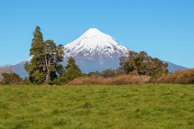 Taranaki Dağı kar tepesi, Yeni Zelanda
