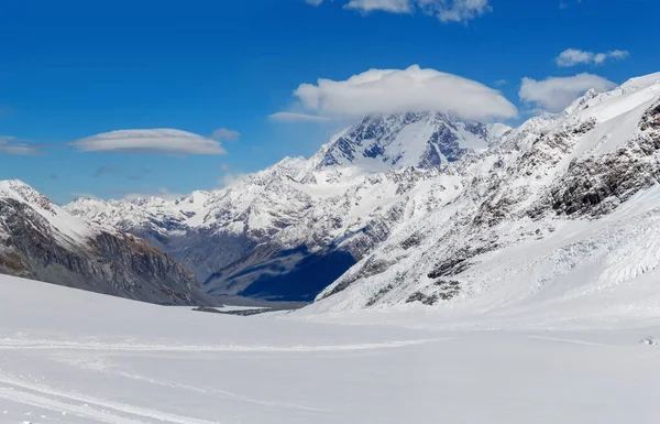 Monte Cook Nos Alpes Sul Ilha Sul Nova Zelândia — Fotografia de Stock