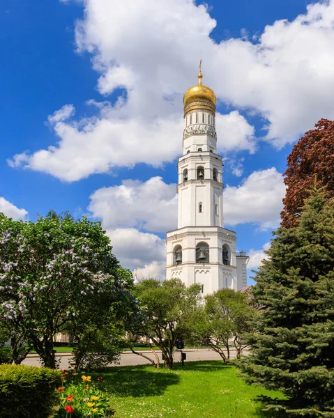 Belltower Moskva Kreml Ryssland — Stockfoto