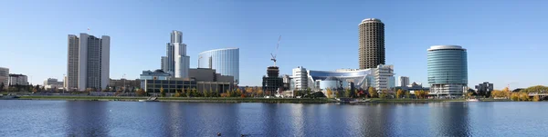 Jekaterinburg downtown panoramautsikt — Stockfoto