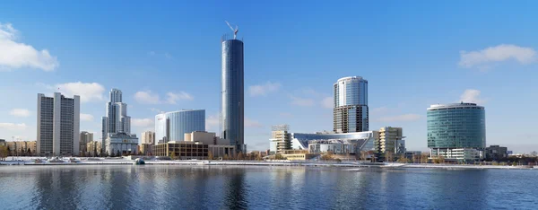 Jekaterinburg staden panoramautsikt — Stockfoto