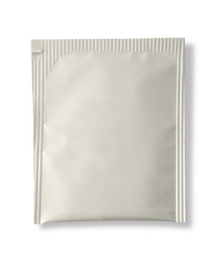 Boş beyaz plastik poşet 
