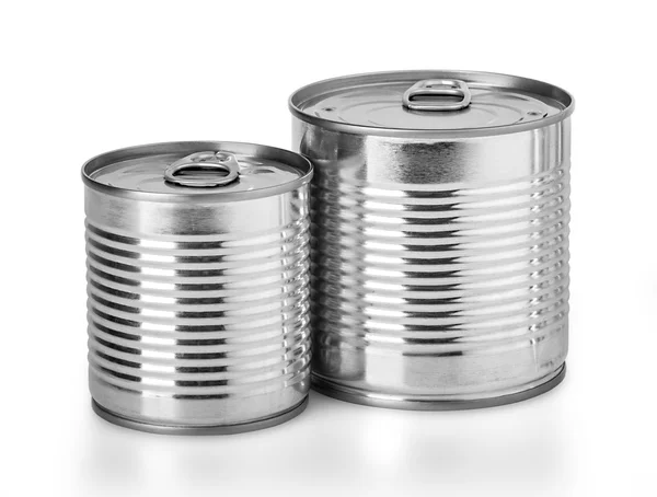 Metal can for preserved food — Stock Photo, Image