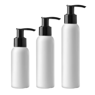 Nemlendirici beyaz şişe