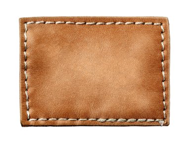 boş deri jeans etiket
