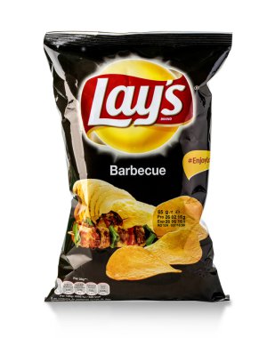  Bag of  Frito Lay Barbecue potato chips clipart