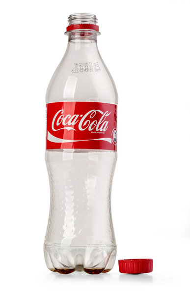 Пустая кока-кола, пластиковые бутылки
