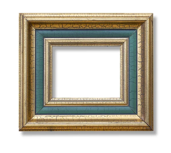 Gold color picture frame — Stock Photo, Image