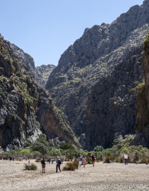 Kanyon ve sahil Sa Calobra, İspanya