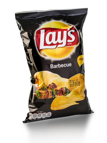 Bag of Frito Lay Barbecue potato chips
