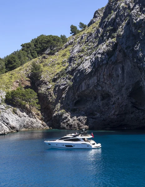 キャニオンと Sa Calobra、スペインの海岸 — ストック写真