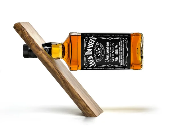 Único Botle de Jack Daniels — Fotografia de Stock