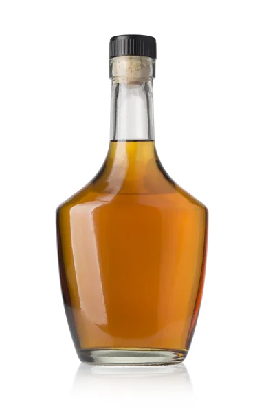 Whiskeyflasche isolieren — Stockfoto