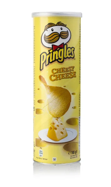 Pringles aardappelchips geïsoleerd op wit — Stockfoto