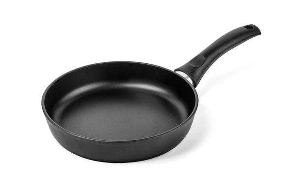 Black frying pan Stock Image