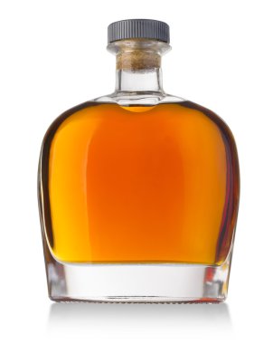  Beyaz arkaplanda izole edilmiş şişe