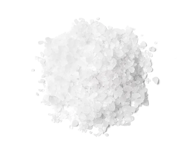 Montón de sal de roca blanca — Foto de Stock