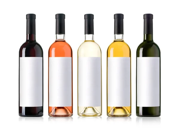 Set of wine bottles. — Stock Photo, Image