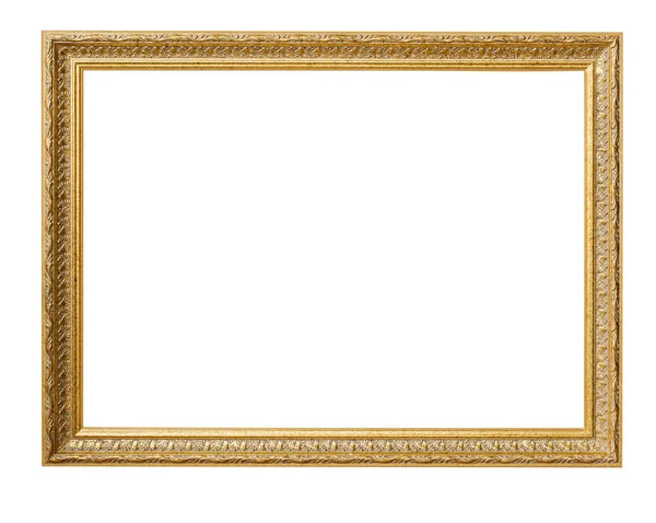 Gouden afbeeldingsframe. — Stockfoto