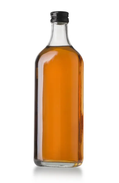 Volledige whisky fles — Stockfoto