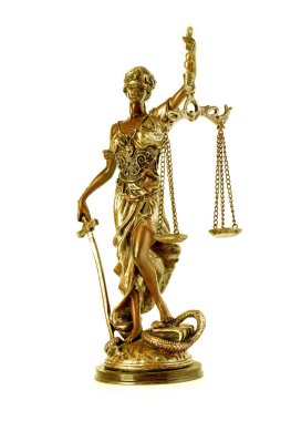 Adalet Anıtı - Bayan Adalet ya da Iustitia / Adalet Tanrıçası