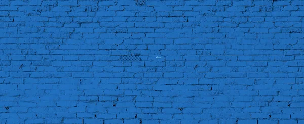 Mavi Tuğla Duvar Dokusu Grunge Arkaplanı — Stok fotoğraf