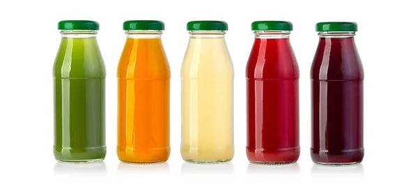 Glass Juice Bottles Stock Illustration - Download Image Now