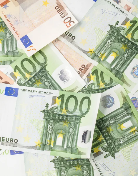 Euro banknotes — Stock Photo, Image